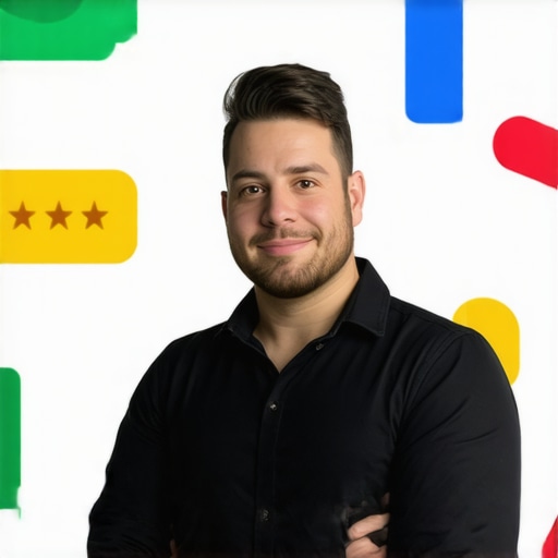 Business owner working on local business profile optimization