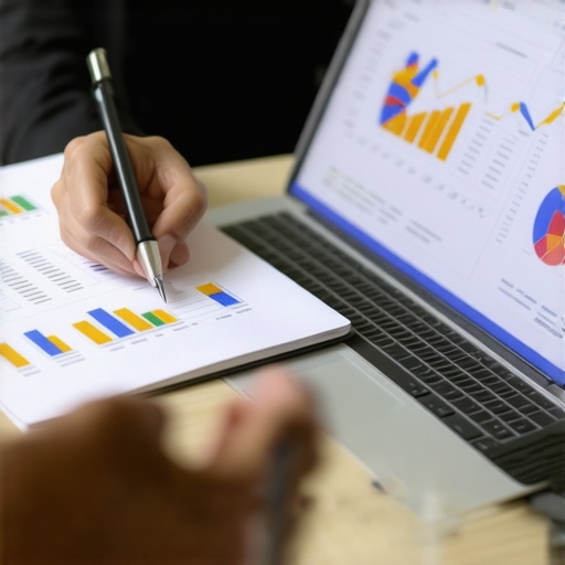 Evaluating Local SEO Proposals Business owner reviewing SEO agency credentials and results in a meeting.